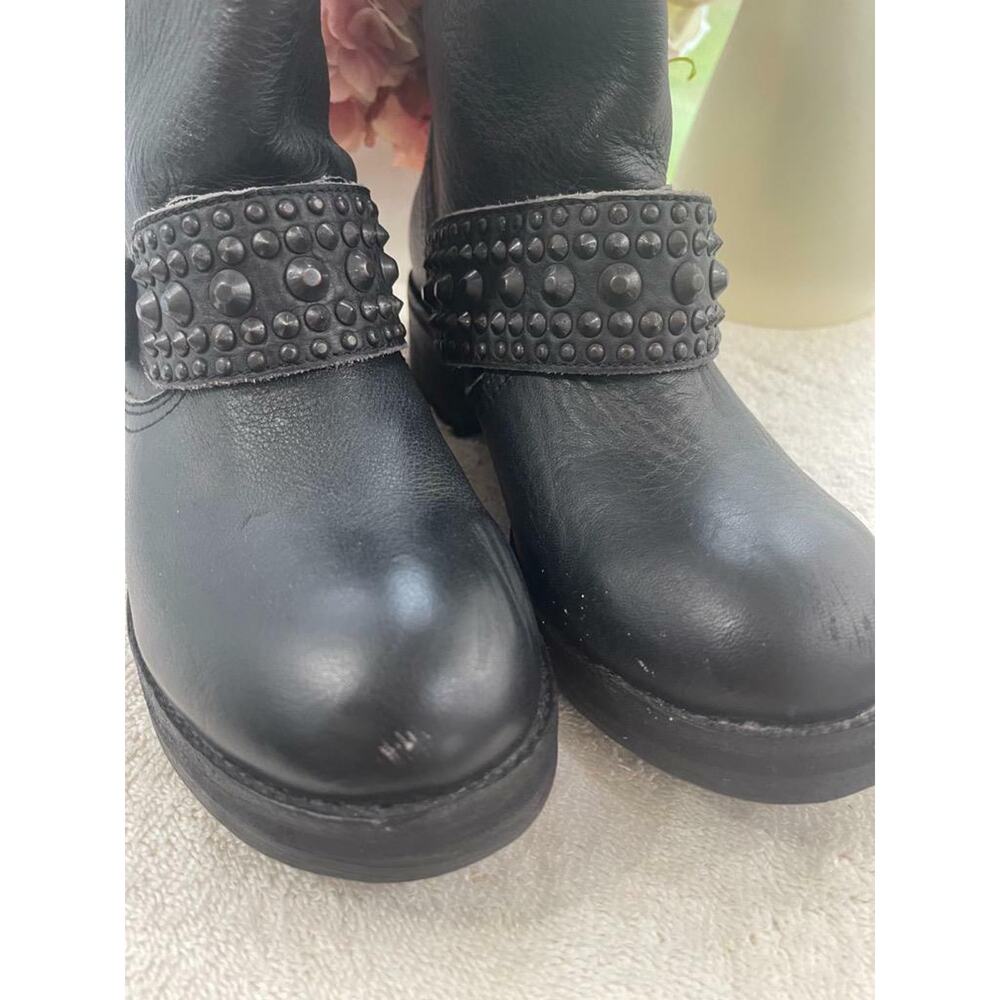 A.S.H Rebel stud moto combat boots 37 (BOTA500 - Picture 6 of 7